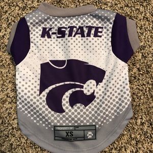 Dog football jersey - Kansas State University